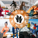 1-5Pairs Winter Outdoor Sports Running Glove Warm Touch Screen Gym Fitness Full Finger Gloves For Men Women Knitted Magic Gloves