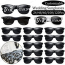 Personalized wedding sunglasses, custom groomsman gift, keepsakes