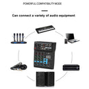 4 - Way Mixer Audio Professional Sound With Card Effects Processor Pro Equipment Mixing Console Usb Portable Video Consumer