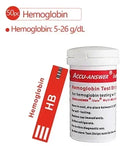 Accu answer 4in1 biochemical analyzer blood detection equipment cholesterol strip diabetes hemoglobin test paper uric acid str