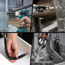 Electric Impact Wrench Hexs Socket Adapter Kit Drill Chuck Drive Adapter  Drill  Screwdrivers. - ONEVAN 44Pcs Set