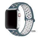 Sport Strap for Apple Watch Band 46mm 44mm 40mm 42-38-41mm 45mm Breathable Bracelet iWatch Series 10 9 8 7 6 SE 5 3 Ultra 2 49mm