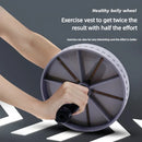 Abdominal Wheel Strong Load Bearing Non-slip Roller Strengthen Muscle Exercise Equipment Fitness Training Home Use Silent. - 1Pcs