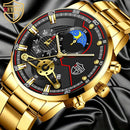 Hot Selling 10 Pcs/set Watches for Men, Watch for Men, Alloy Strap Wrist Watch for Men, Outdoor Style Watch for Men