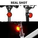 BUCKLOS COB Bike Taillights Headlight USB Rechargeable Bicycle Safety Warning Light MTB LED Front Rear Lantern Cycling Lamp Set