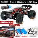 Remote Control Car Off Road 4x4 RC High Speed Buggy Truck Super Brushless 50 or 80KM/H Fast Drift Racing Toy Kids Adults. - 4WD
