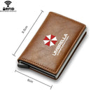 Anti-theft wallet, credit card, carbon fiber leather.
