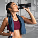 Cup, Water Bottle Plastic, Mixing Cup Body Building Exercise Bottle. - 3 Layers