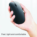 New Gaming Mouse Wireless Bluetooth Dual Mode Silent Rechargeable USB 2.4G DPI 1600 Optical Ergonomics Suitable for Laptops - BUY ABROAD NOW