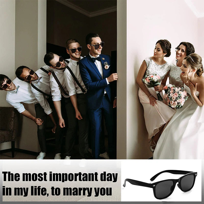 Heart-shaped sunglasses, gifts for wedding guests, bachelorette parties,
