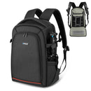Outdoor Backpack with Double Shoulder Strap, Handheld PTZ Stabilizer, Digital Camera Case