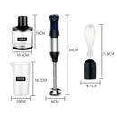 1000W Portable Electric Milk Frothers 4-in-1 Handheld Blender Coffee Maker Whisk Mixer Cappuccino Cream Egg Beater Food Blender