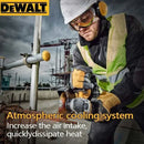 flat head angle grinder bare machine tool cutting machine brushless 18V lithium battery tools. - DEWALT DCG405 125mm