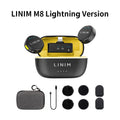 LINIM M8 Wireless Lavalier Microphone for iPhone Camera Type-C Noise Cancellation 23H Battery for Vlog Interview Live Streaming