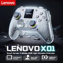Lenovo X01 1.44inch Smart Screen Wireless Controller 3 Modes for Switch PS4 IOS Android PC TV Programmable Back-Button Gamepad