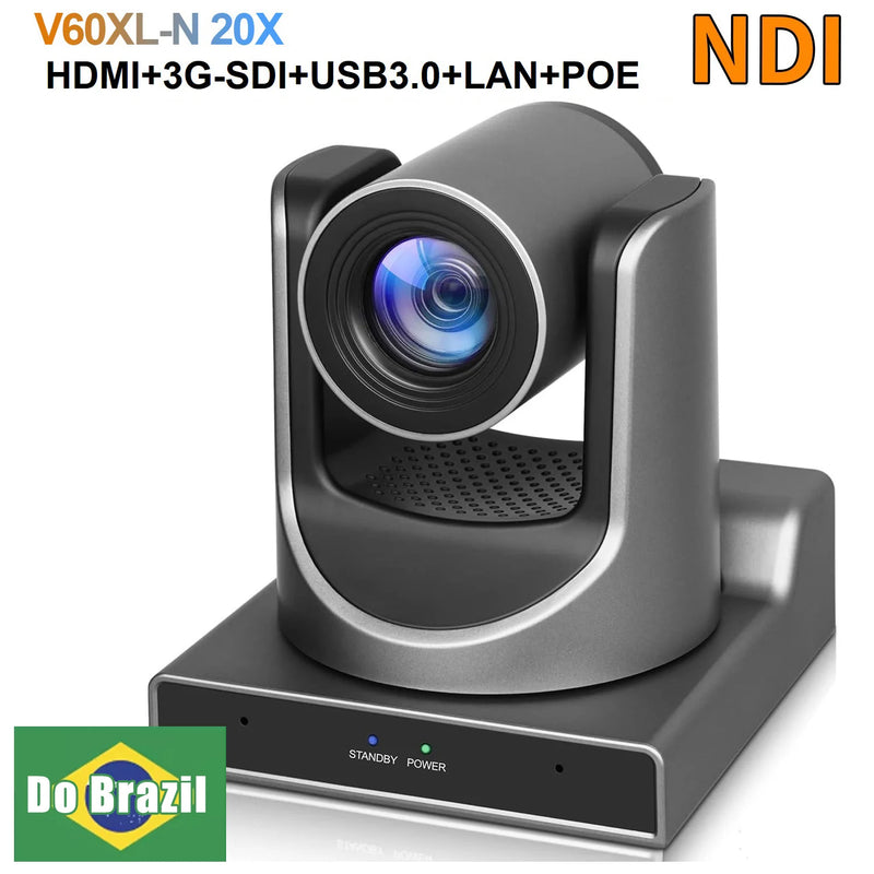 Runpu NDI PTZ Camera Ai Tracking Conference Camera Ptz Video SDI HDMI USB POE Live Streaming Camera for Video Confere Church