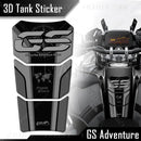 Motorcycle Tank Pad Sticker Protector Triple black 40 years Decal 2022 2023. - For R1200GS ADV R1250GS R 1250