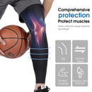 Compression Sleeves Knee Pads, Summer UV Sports Kneepad Protective Men, Women. Bike Cycling Compression Leg Sleeves. - WEST BIKING