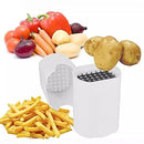 Fast natural cut vegetable and potato cutter,