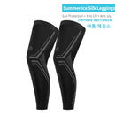 Compression Sleeves Knee Pads, Summer UV Sports Kneepad Protective Men, Women. Bike Cycling Compression Leg Sleeves. - WEST BIKING