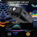 Wireless Lavalier Recording Microphone Dual Channel Lapel Mic System with 98ft For Smartphone DSLR Camera DV Vlog YouTube Live