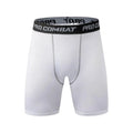 Sports Men Leggings Fitness Pants Elastic Compression Tights Gym Running Training Shorts Quick Drying Bottoming Shorts