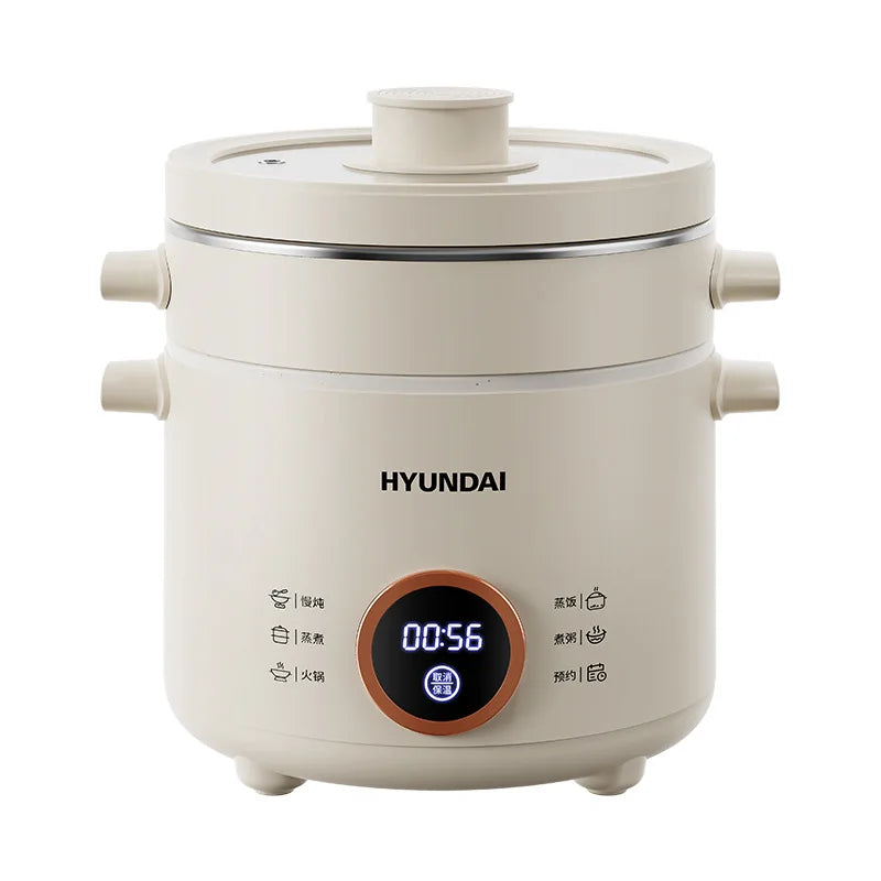 Electric Rice Cooker Cooking ooker Lunch Box, Cookers Electric Skillet Food Steamer 220V - 2L