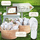 Wedding flip flops for guests, hotel spa wedding sandals, slippers