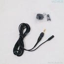 Microphone For Sony UWP UTX D21 D11 V1 Wireless System 1.95m Cable. -Professional ECM7 Tie Clip Lavalier Lapel