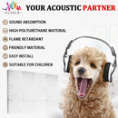 Studio Acoustic 12 Pcs, Self-adhesive Acoustic Insulation Wall Panels Foam Padding, Musical Recording Studio Home Decoration