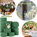 10Pcs 11.5cm Round Floral Foam Bricks for Wedding Party Table Arrangement Decoration Wet Foam Artificial Flower Mud Home Garden