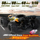 Remote Control Car Off Road 4x4 RC High Speed Buggy Truck Super Brushless 50 or 80KM/H Fast Drift Racing Toy Kids Adults. - 4WD