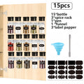 5/10/15/20PC Jars for spices Salt and Pepper Shaker Seasoning Jar spice organizer Plastic Barbecue Condiment Kitchen Gadget Tool