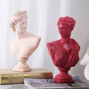 European David Head Figurine Greek Mythology Venus  Resin Statue Home Figures Sculpture Bookshelf Decorations Art Sketch Prop