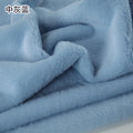 Plain Faux Fur Fabric Smooth Clothes Coats Dolls Sewing Thickened Imitation  Rabbit Plush Textile Soft Silky.