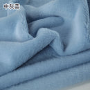 Plain Faux Fur Fabric Smooth Clothes Coats Dolls Sewing Thickened Imitation  Rabbit Plush Textile Soft Silky.