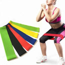 Mini latex elastic band for strength training.