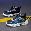 Origin Children Shoes Boy Sneaker Soft Non-slip School Casual Sneaker Black Autumn Tennis Sports Shoes for Boy 4 To 12 Years