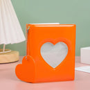 New 3-inch Solid Color Photo Album Love Hollow Photocard Holder with Heart Pendant Kpop Idol Cards Collect Book Polaroid Album