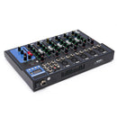 7-Kanal Professional Audio-Mixer, 7 Kanal Sound Mixing Console Digitaler Audio Mixer Stereo DJ Mixer Soundboard Konsole