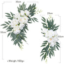 Yannew Artificial Flower Arch Kit for Wedding, Eucalyptus Garland.