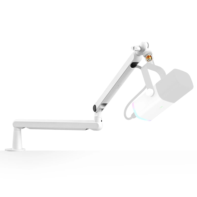 Adjustable Low-profile Arm Microphone Stand with Cable Managment/Desk Mount, Suspension Boom for K688 Ampligame AM8-BM88. - FIFINE