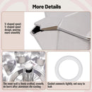 Aluminum Moka Pot Classic Stovetop Espresso Coffee Maker Coffee Kettle Tea Pot For Office Home Outdoor Camping Tableware