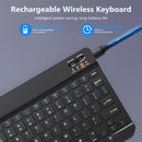 Bluetooth Wireless Keyboard Mini Keyboard For Laptop Tablet Phone ipad Rechargeable Gaming Keyboard For Android iOS Windows
