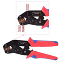 Non Insulated Lug and Socket Crimping Pliers Durable Professional Full Cycle Ratchet Crimping Pliers AWG20-13 0.5-2.5mm ². - SN-48B