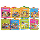 Set of 8 French Children's Storybooks, Ages 4-8,Beautifully Illustrated, Boost Imagination&Puzzle Enlightenment,Educational Gift