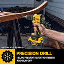 DEWALT Lithium Battery 20V Rechargeable Brushless Compact Electric Screwdriver Hand Drill Impact Drill DCD805