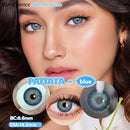 Bio-essence 1 Pair Colored Contact Lens Yearly Natural Looking Cosmetic Eyes Lenses with Color Eye Lens