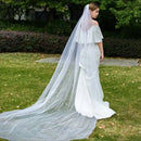 2/3/5 M White Ivory Wedding Veil with Comb Bridal Headwear Vestido De Noiva Soft Tulle Bride Accessories