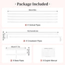 Square metal table arch for garden, indoor and outdoor, party decoration.